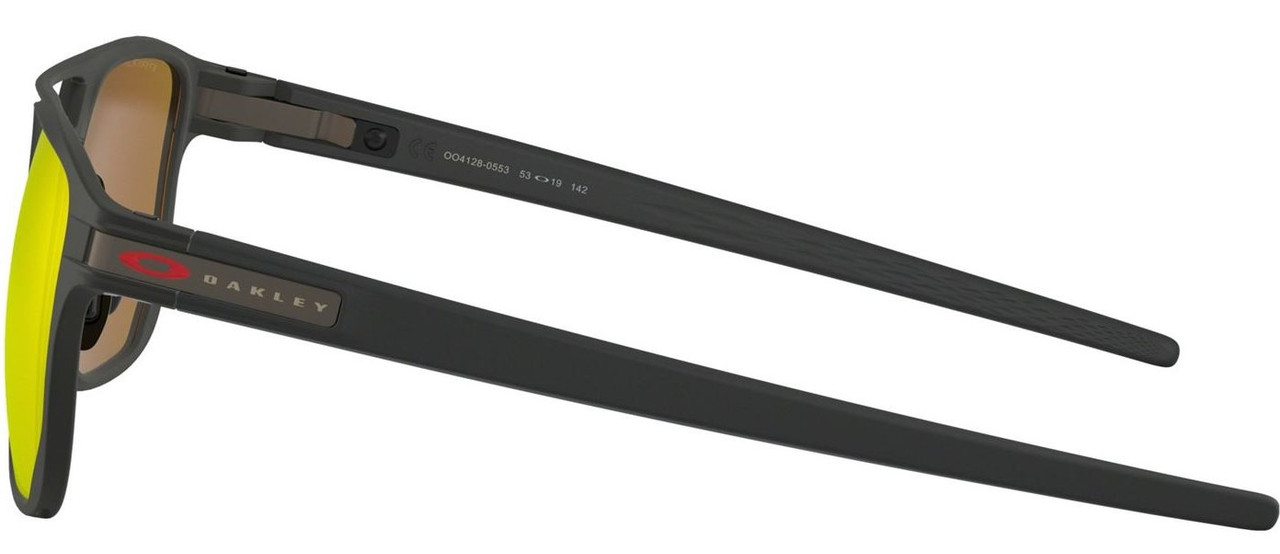 Oakley Latch Alpha Polarized OO4128 Pilot Sunglasses w/ Prizm Lens